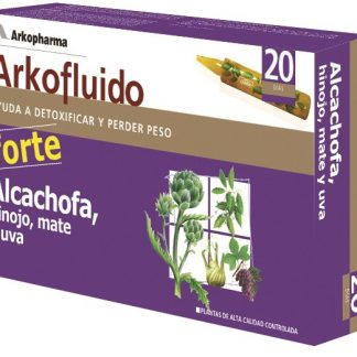 Arkofluido Alcachofa, Hinojo, mate y uva. 20amp